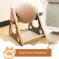 Cat Toy Interactive Rope Ball Scratch Paws