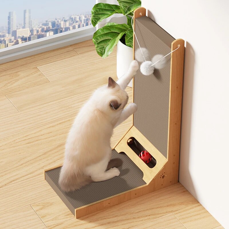 Pine Wood Claw Sharpener for Cats