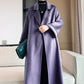 Casual Loose Style Oversized Spring Autumn Woolen Coats For Women