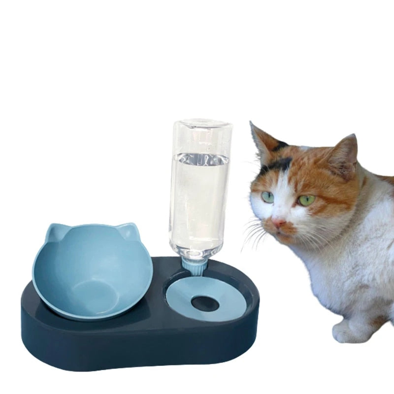 Pets Dual Purpose Waterer Feeder Bowls