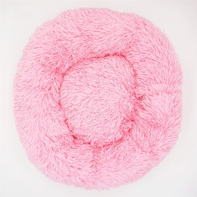 Cats Dogs Pet Life Better Sleep Hairy Round Bed