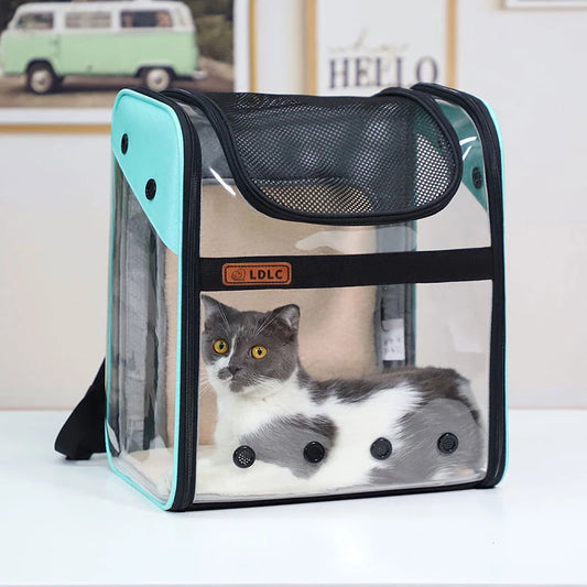 Transparent Visible Breathable Pet Backpack Carrier