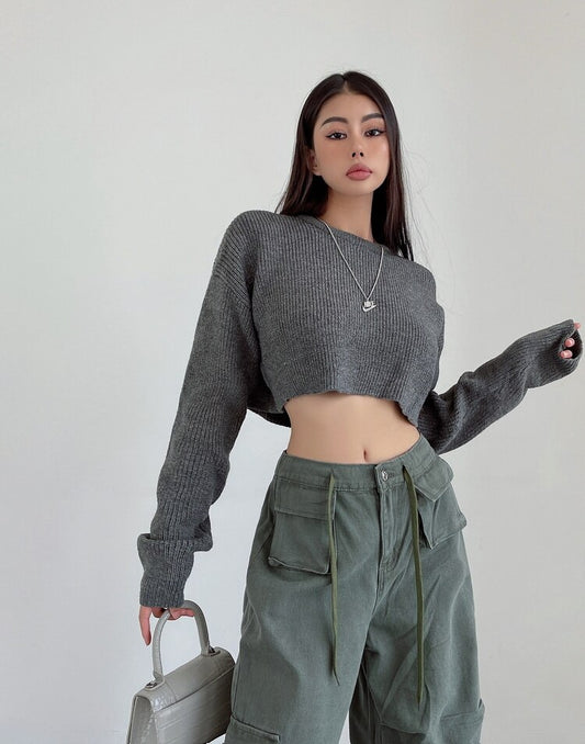 Women's Loose Short Design Sweaters