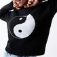 Women's Yin Yang Printed Sweatshirt