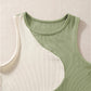 Women's Harmony Color Block Knit Tank Tops