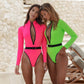 Fluorescent Color Summer Sexy Swimsuits