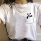 Women's Pocket Cat T Shirt