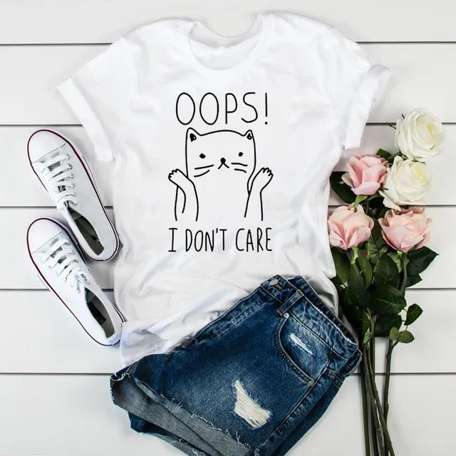 Women's Cat Overthinking and Also Hungry T Shirts