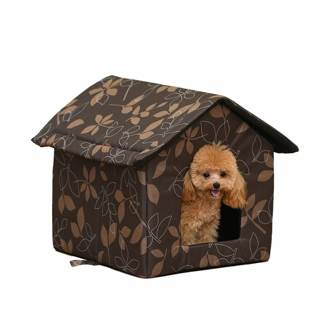 Cats Camouflage Outdoor House Bed
