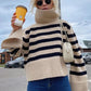 Womens Oversized Long Sleeve Casual Sweaters
