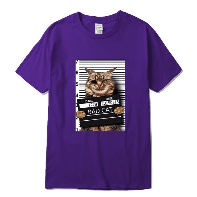 Women's Arrested Cat T-Shirts