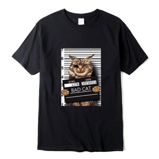 Women's Arrested Cat T-Shirts