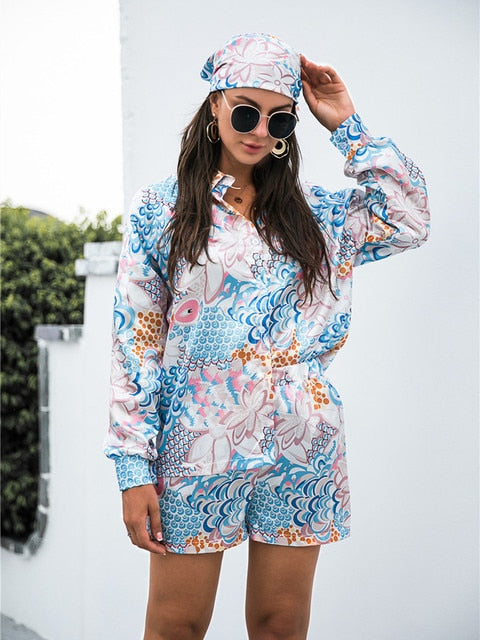 Island Getaway Button-down and Shorts Set